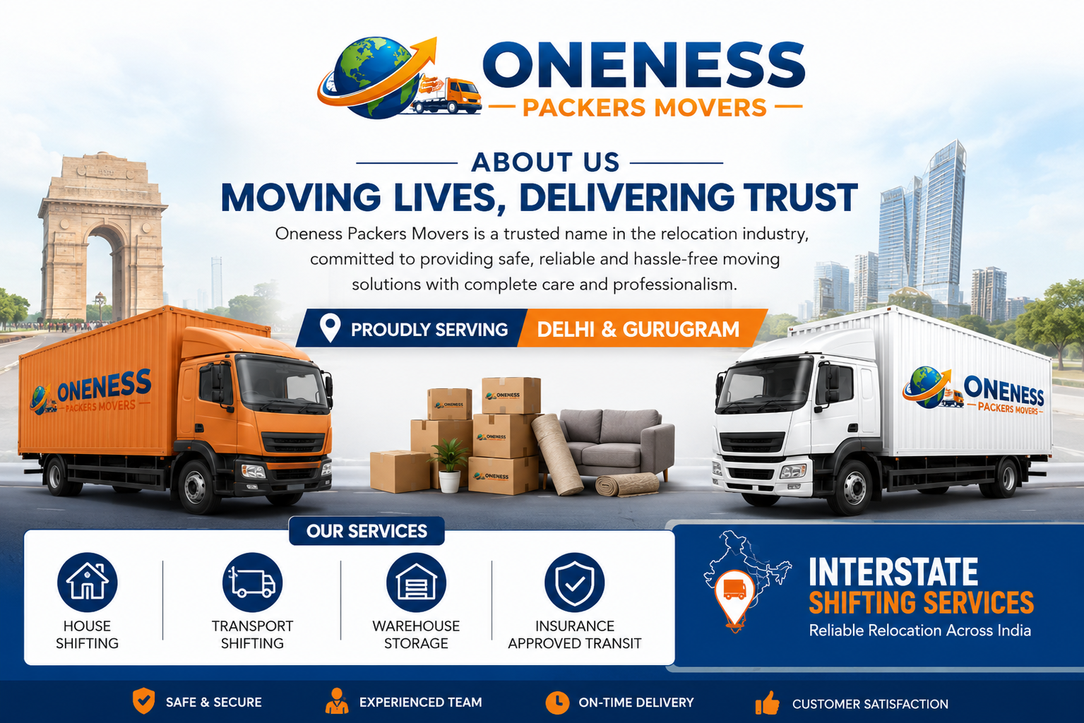 Safe Packers and Movers Relocation Service